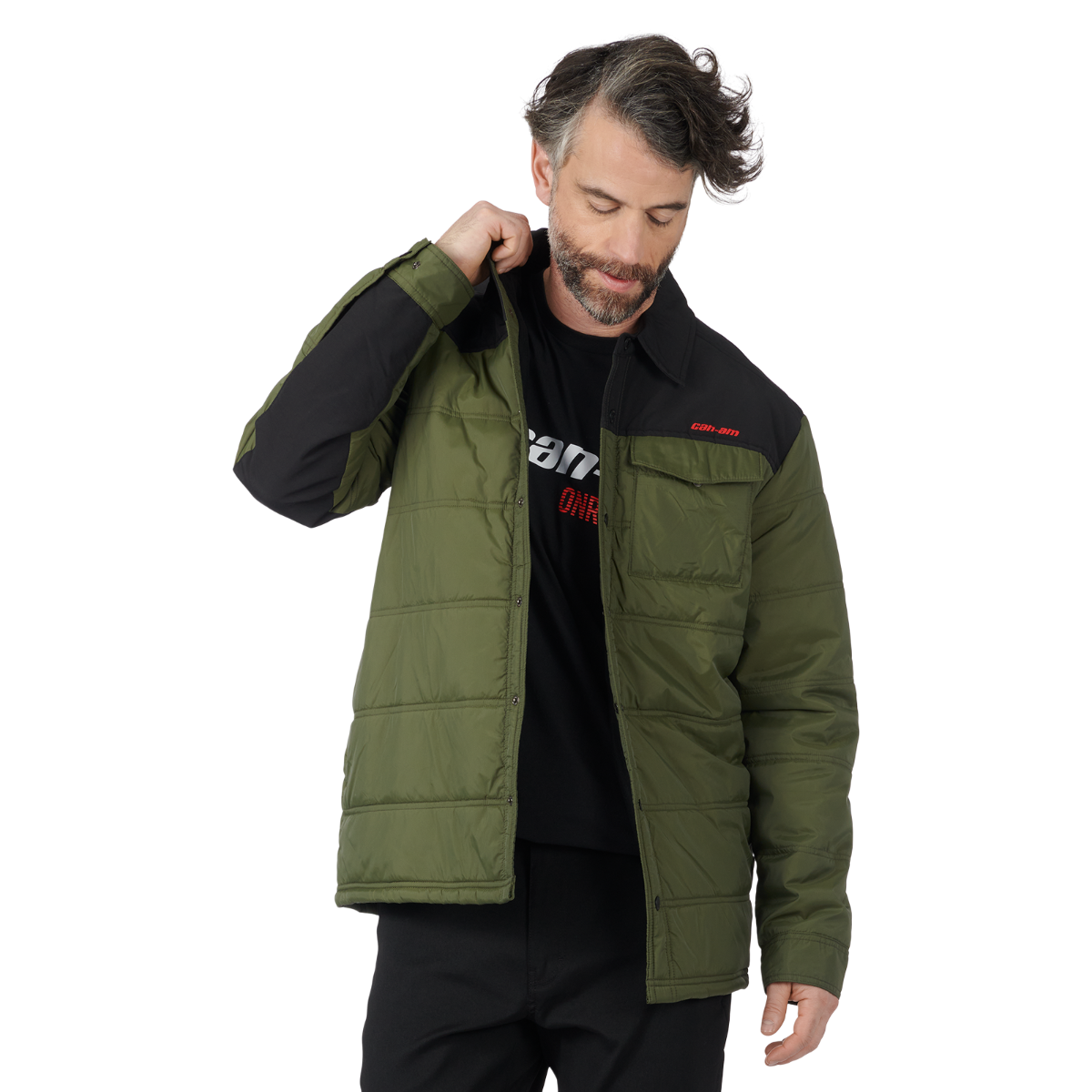 Men's Hybrid Puffer Overshirt