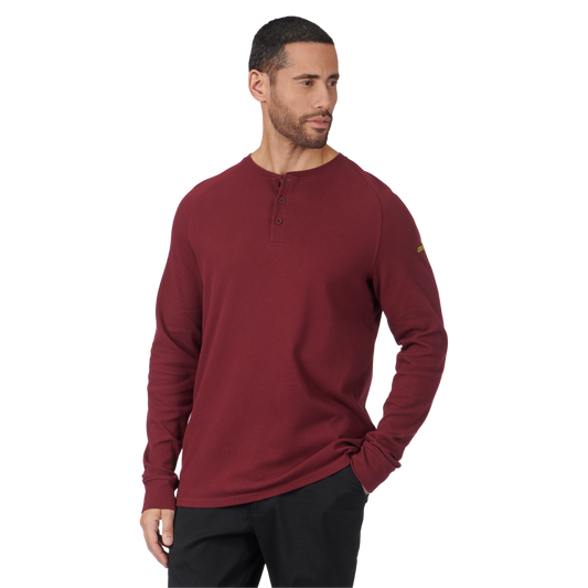 Men's Long Sleeves Textured Knit