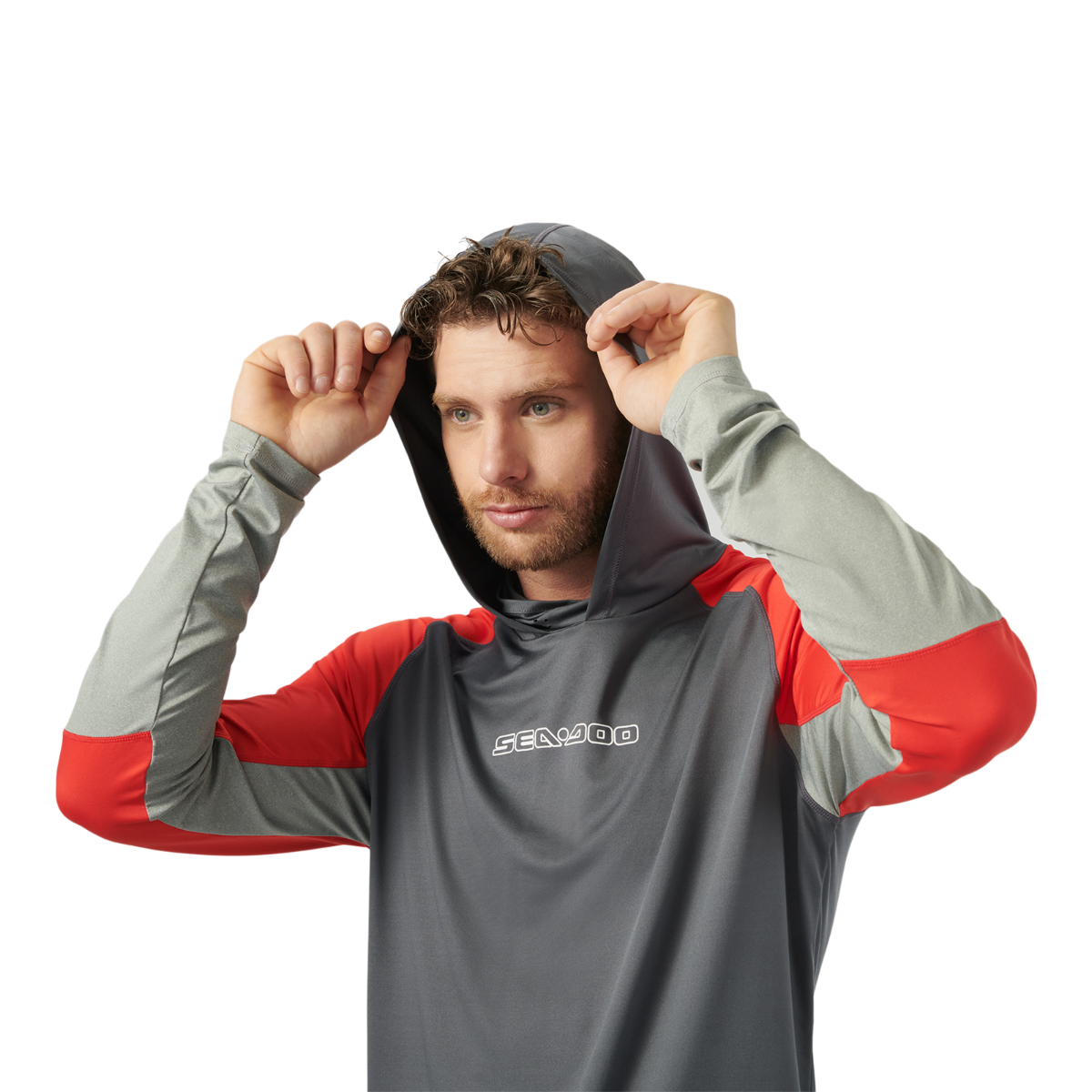 Men's UV Protection Hooded Shirt