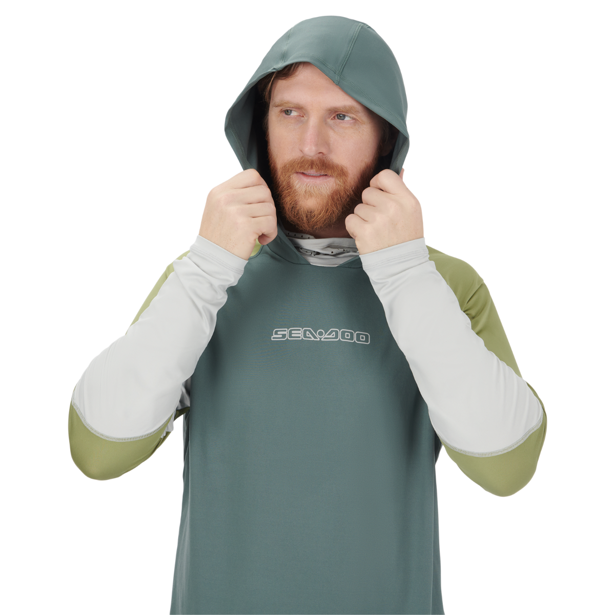 Men's UV Protection Hooded Shirt