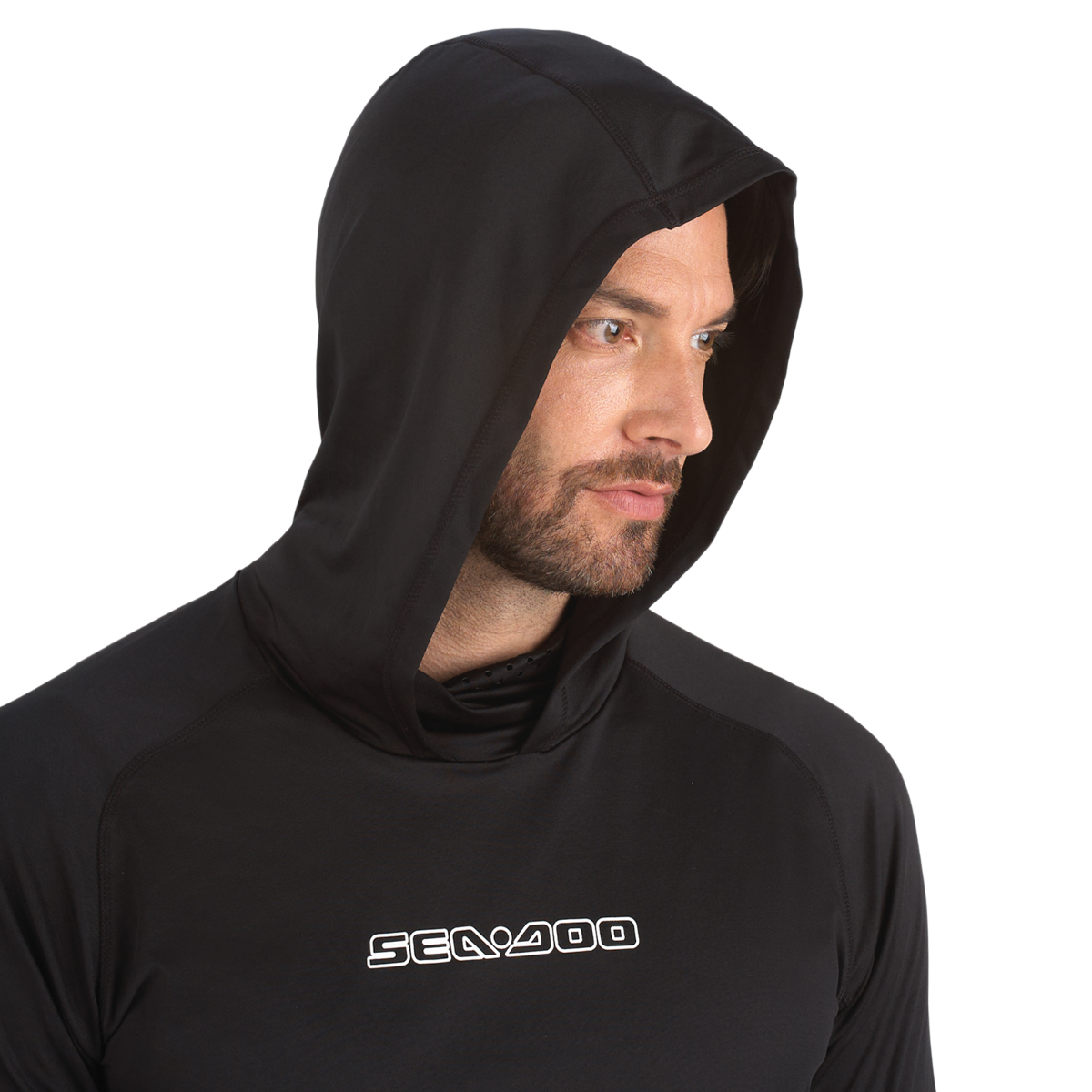 Men's UV Protection Hooded Shirt