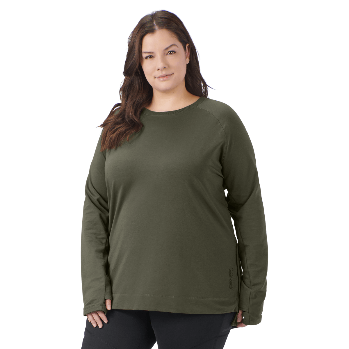 Women's Plus Lightweight Crewneck Sweatshirt