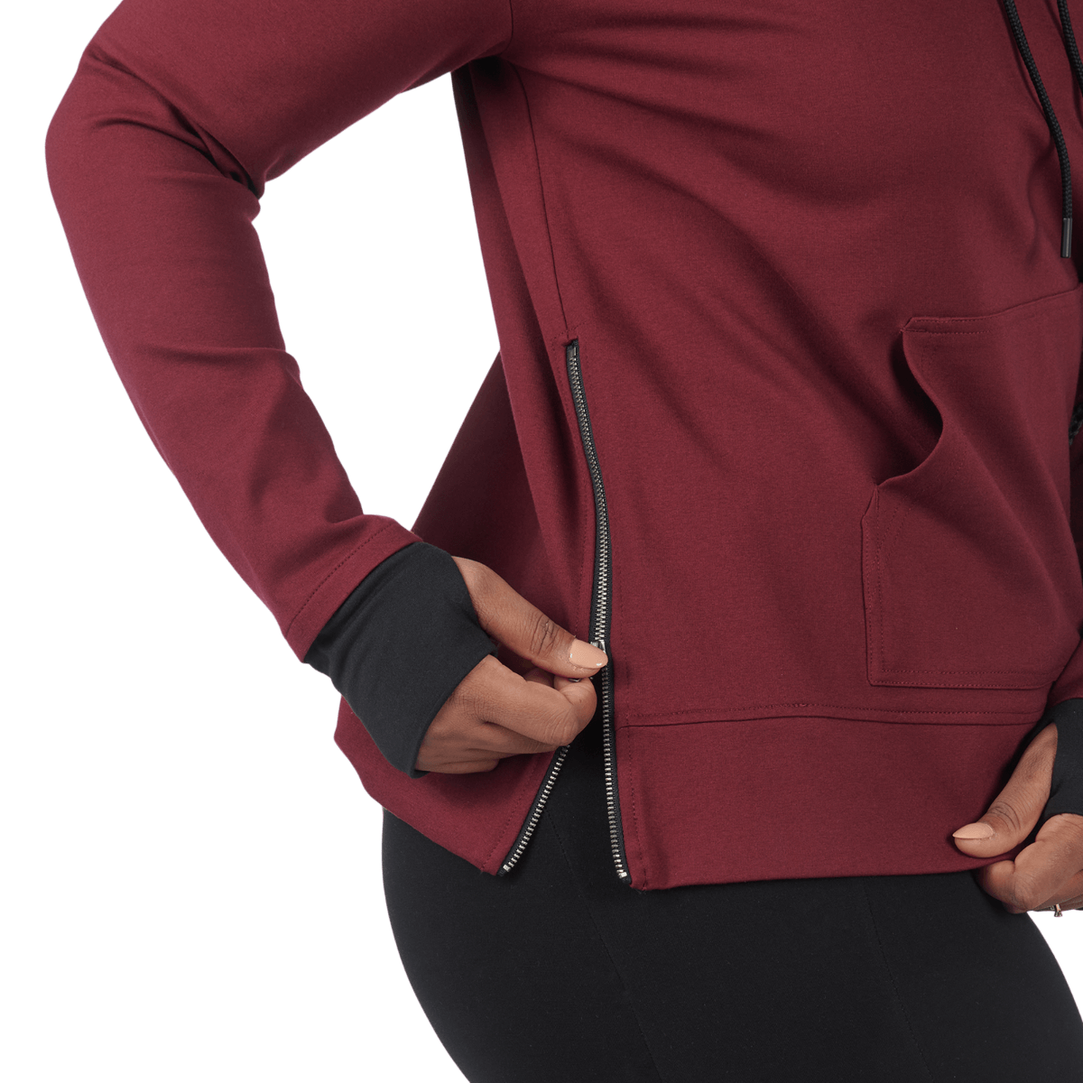 Women's Pullover Ponte Hoodie