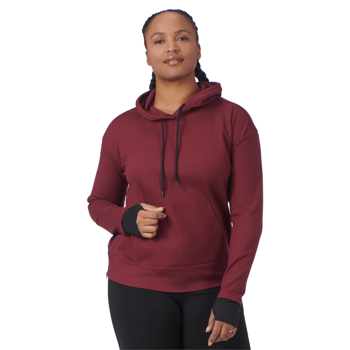 Women's Pullover Ponte Hoodie