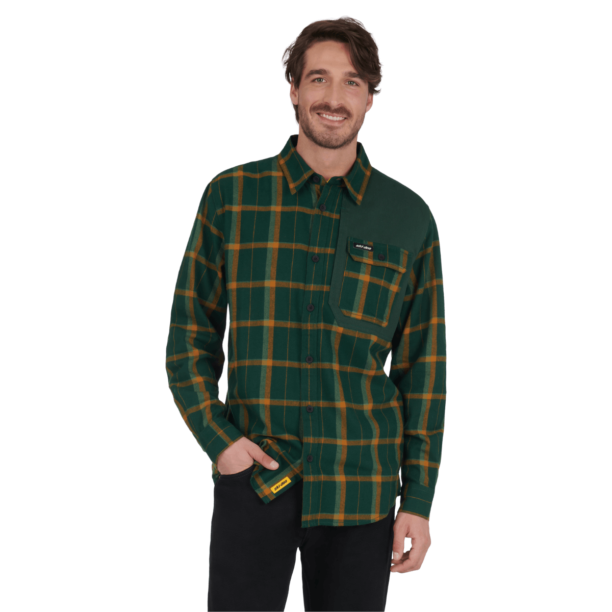 Men's Plaid Flannel Shirt