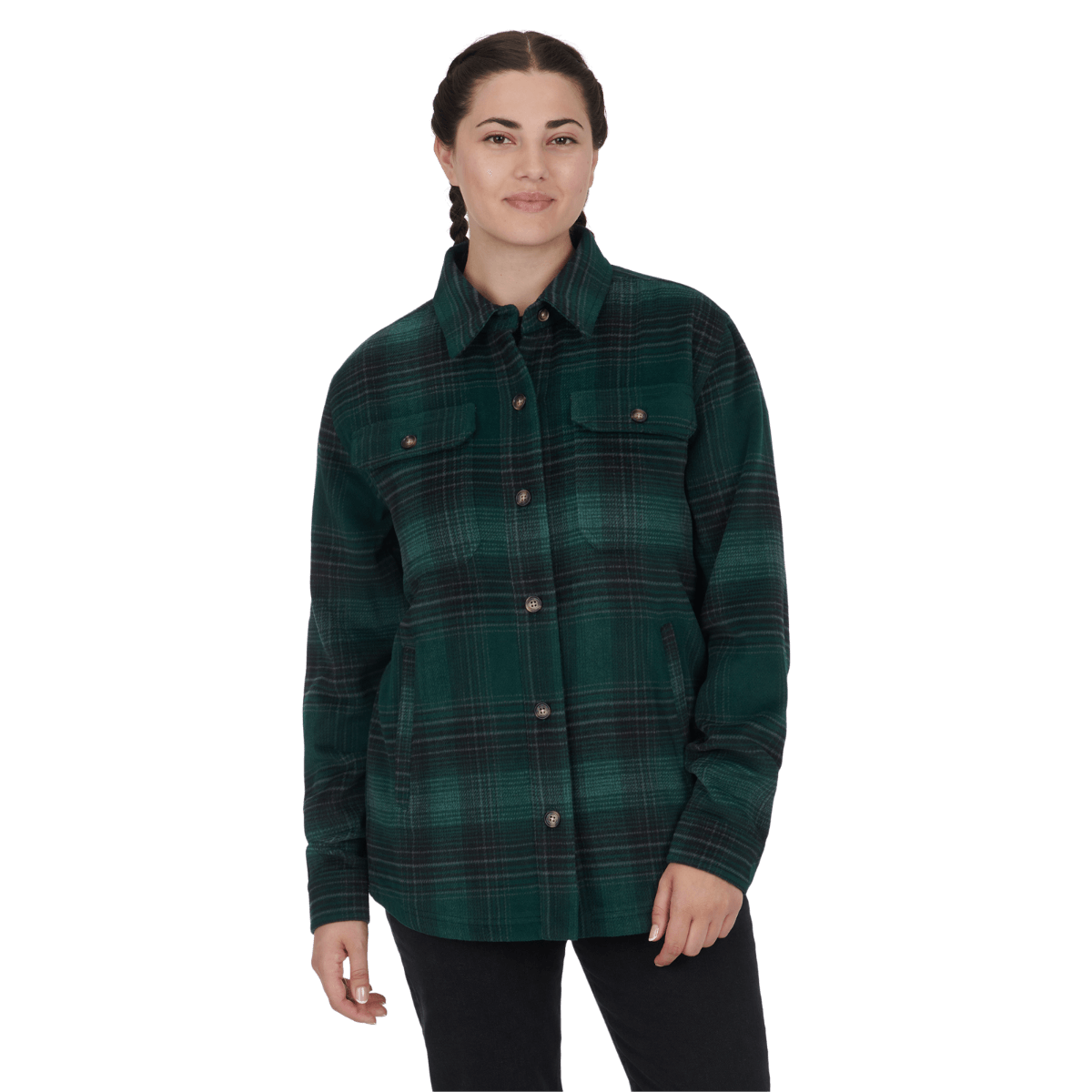 Women's Lifestyle Ski-Doo Plaid Overshirt