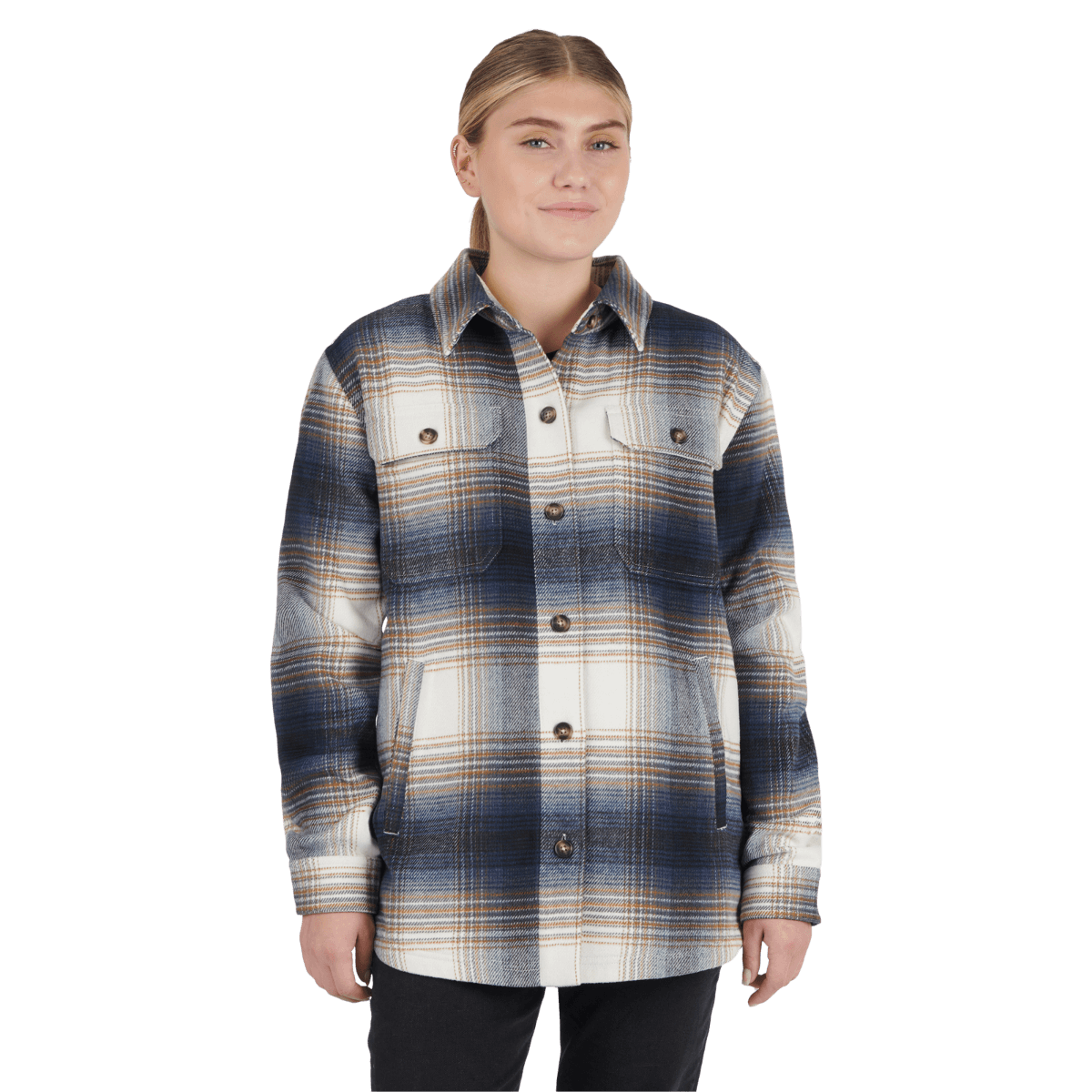 Women's Lifestyle Ski-Doo Plaid Overshirt