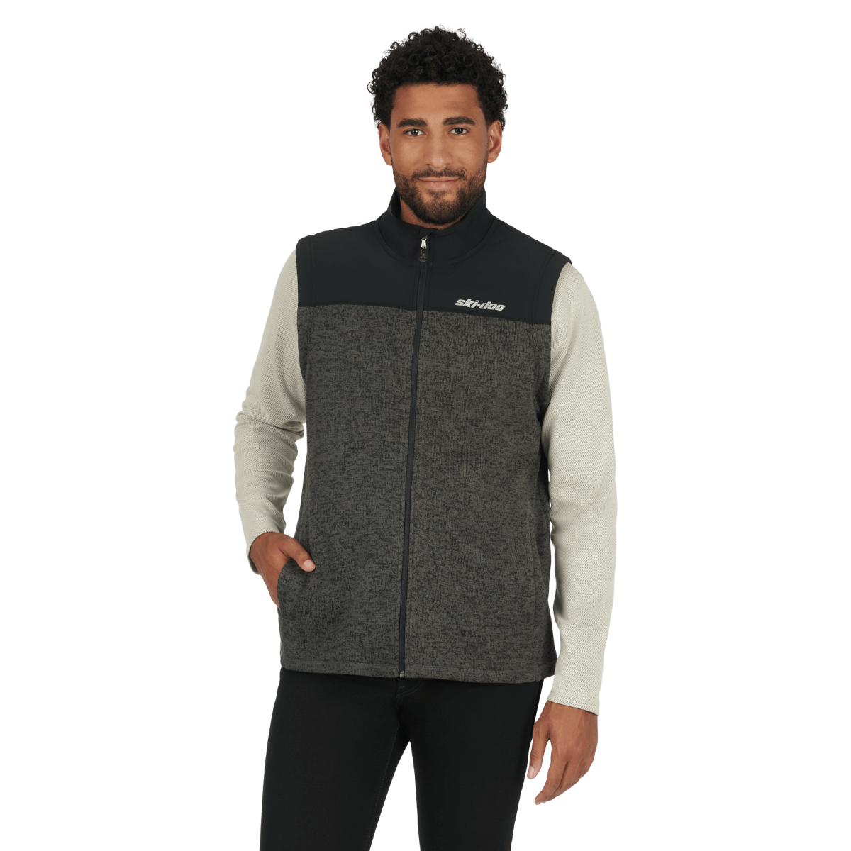 Men's Convertible Mid-Layer Fleece