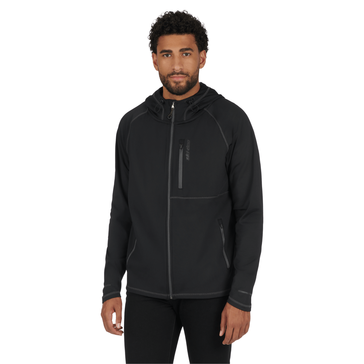 Men's Hybrid Zip-Up Tech Fleece