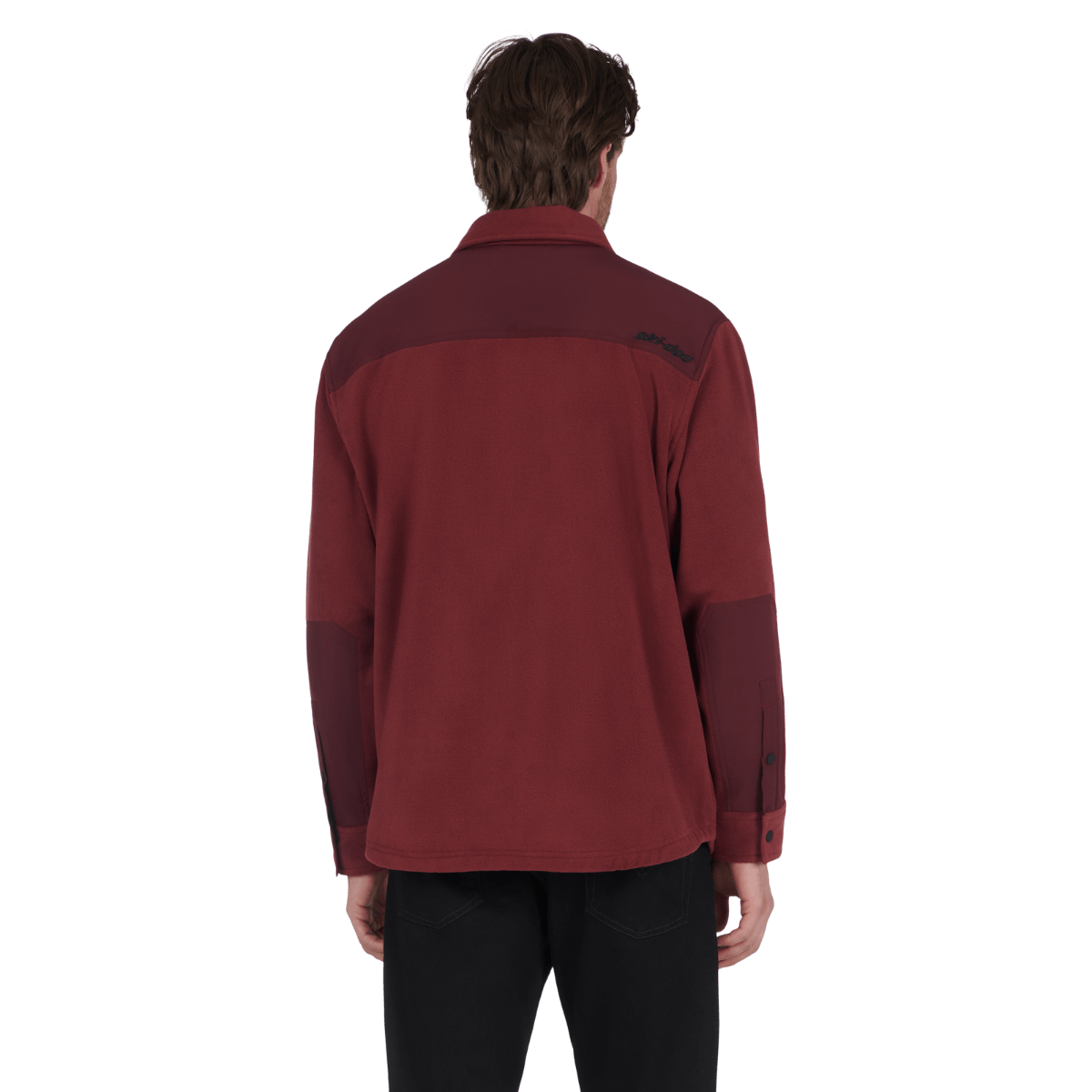 Men's Snap-Up Polar Fleece Overshirt