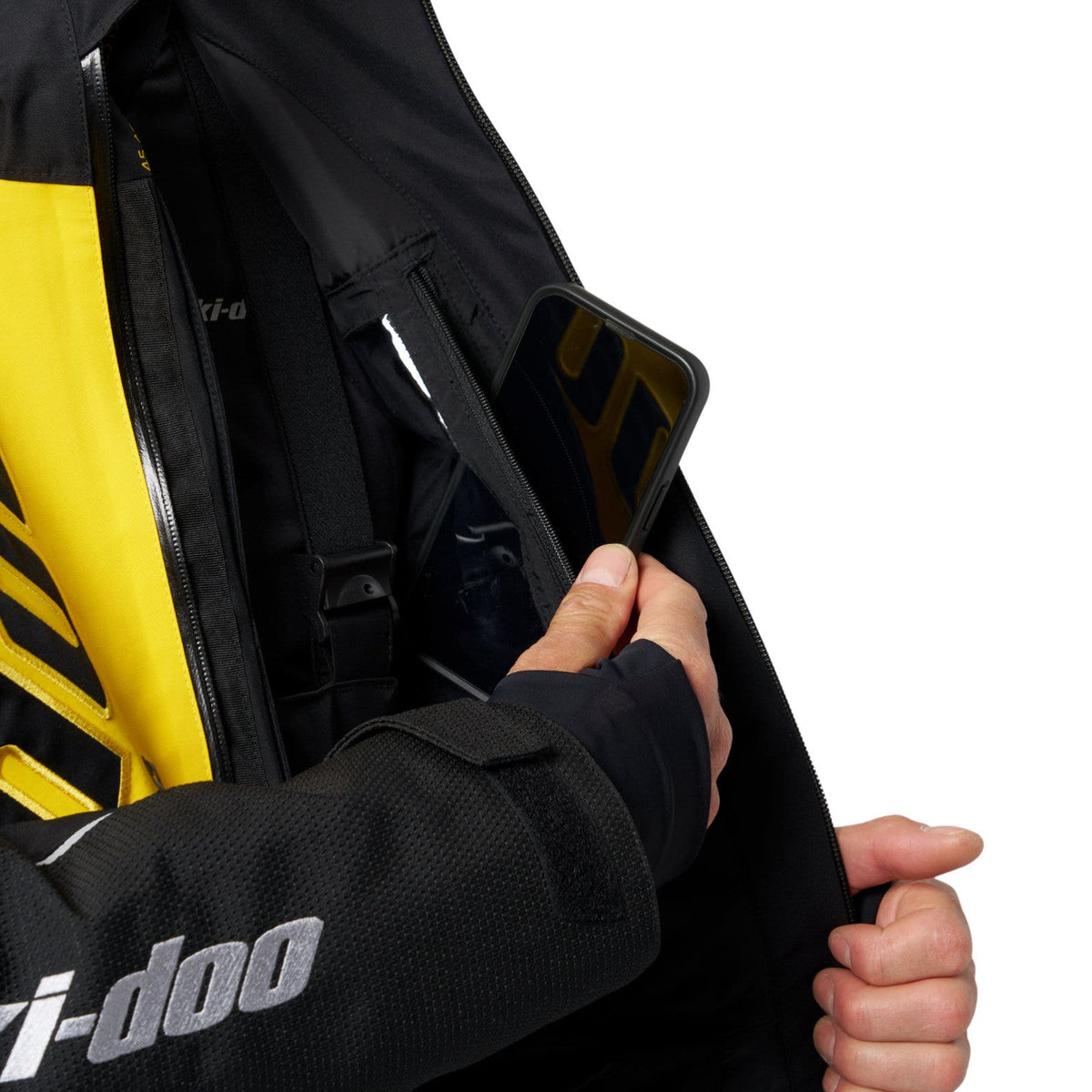 Ski-Doo Men's Enduro 2.0 X-Team Stx Insulated Jacket - Yellow M