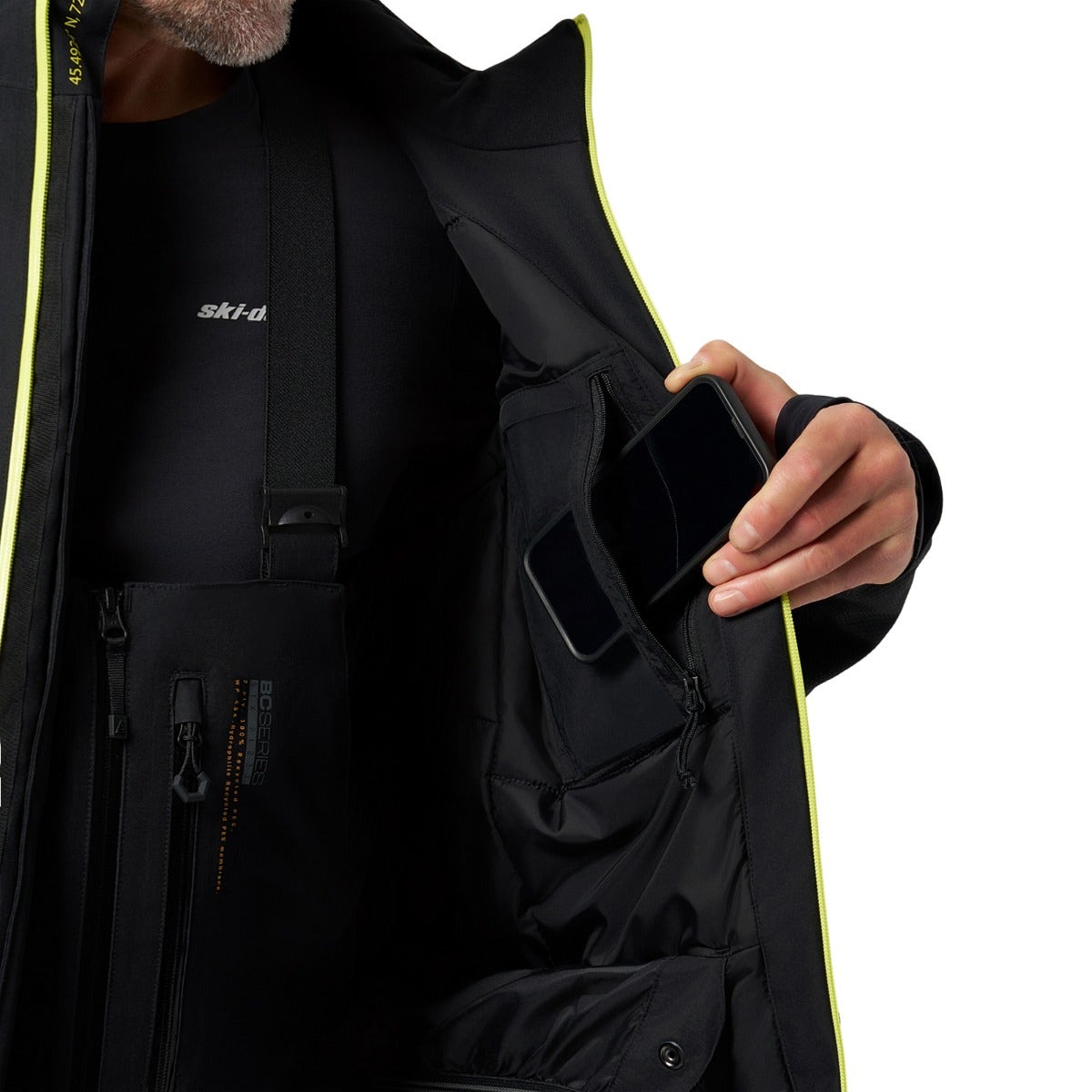 Ski-Doo Men's Enduro 2.0 X-Team Stx Insulated Jacket - Black M