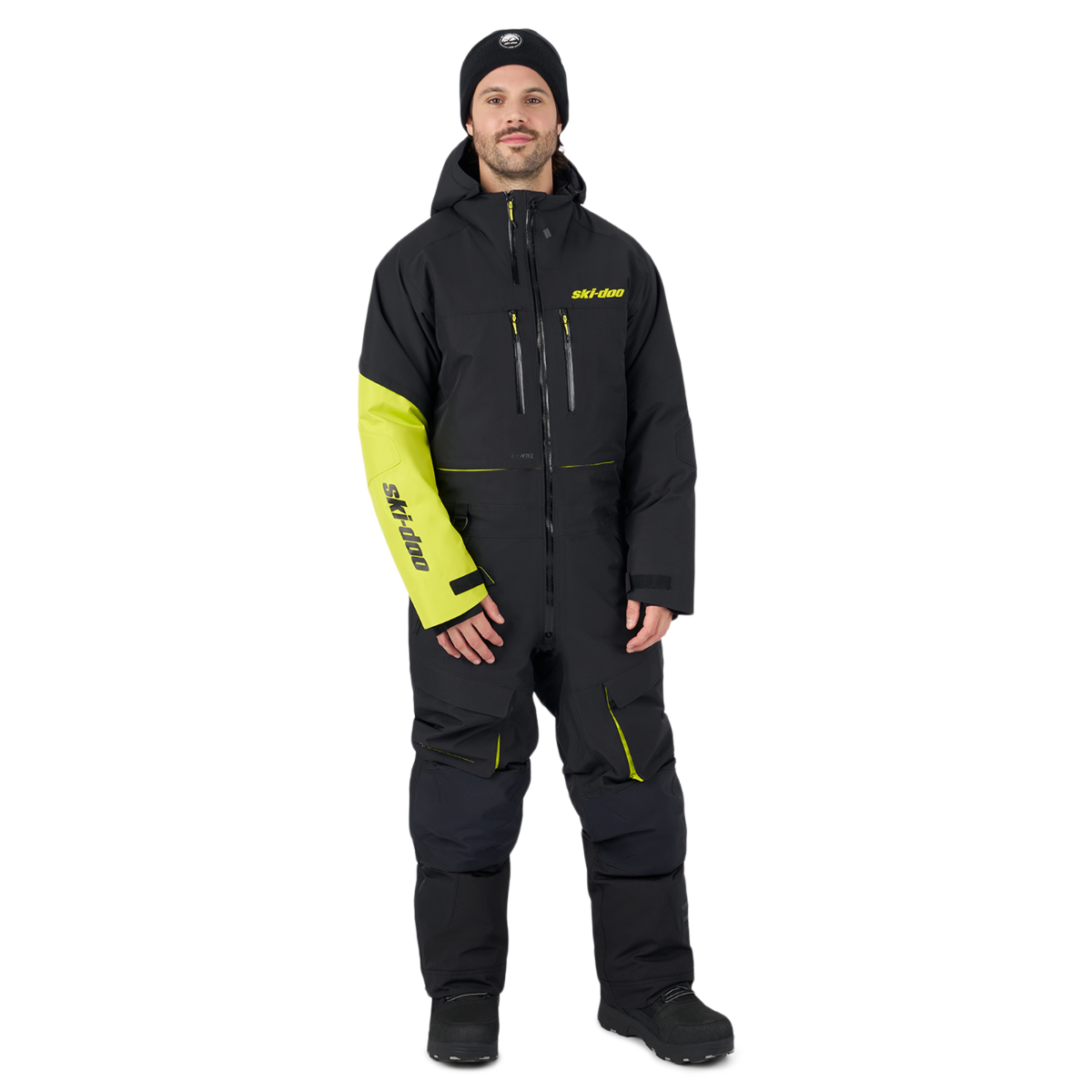Ski-Doo Men's Enduro Insulated One-Piece Suit in Black, 456034