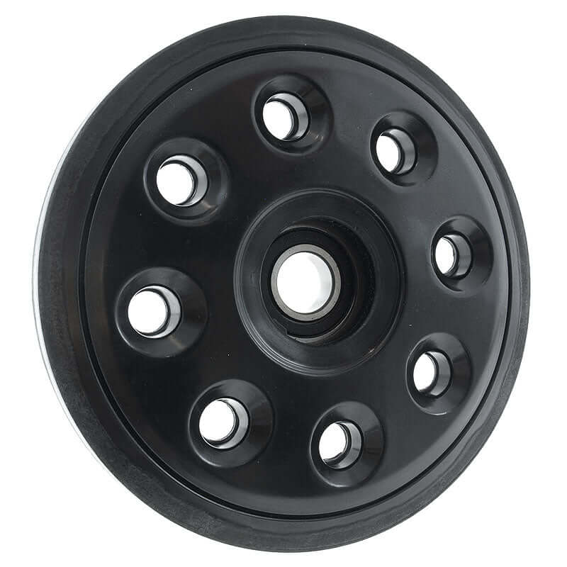black lightweight wheel