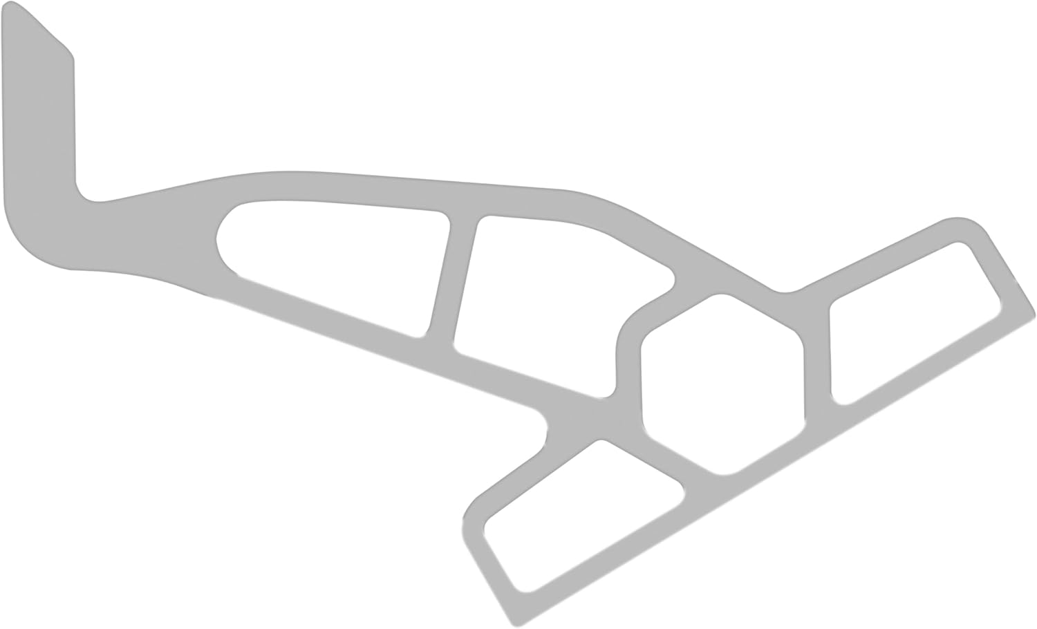 Minn Kota 1810365 Raptor Starboard 4" Jack Plate Bracket, White