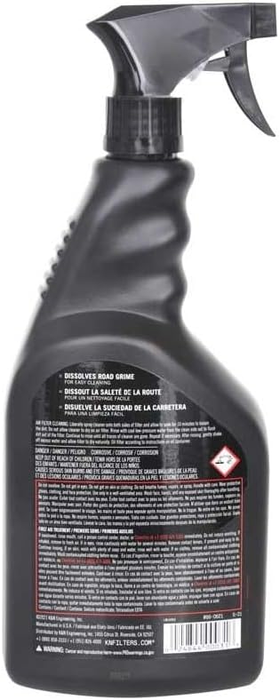 K&N Air Filter Cleaner and Degreaser 32 OZ, 99-0621