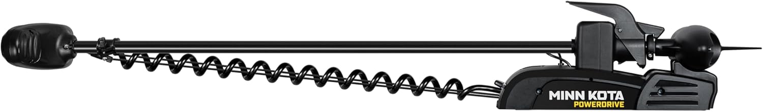 Minn Kota 1358453 Powerdrive™ Bow Mount Freshwater Trolling Motor w/Foot Pedal, 55 lbs. Thrust, 54" Shaft, 12 Volts