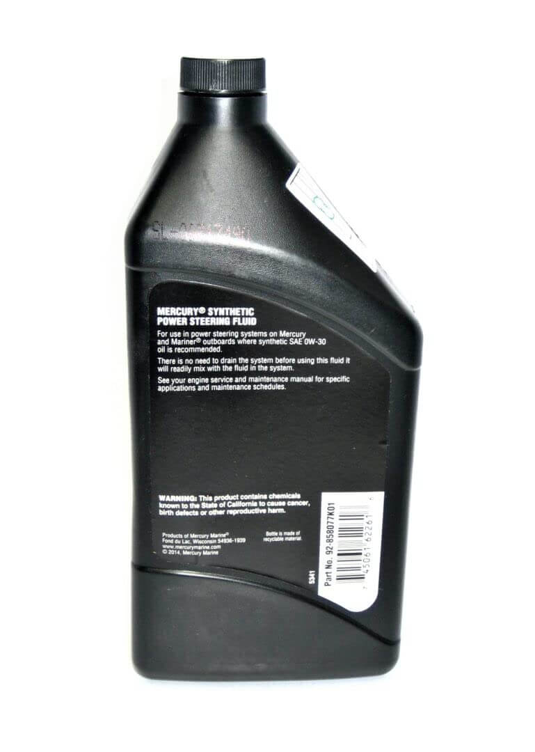 Mercury Marine 0W-30 Power Steering Fluid 1 Qt. 32 oz