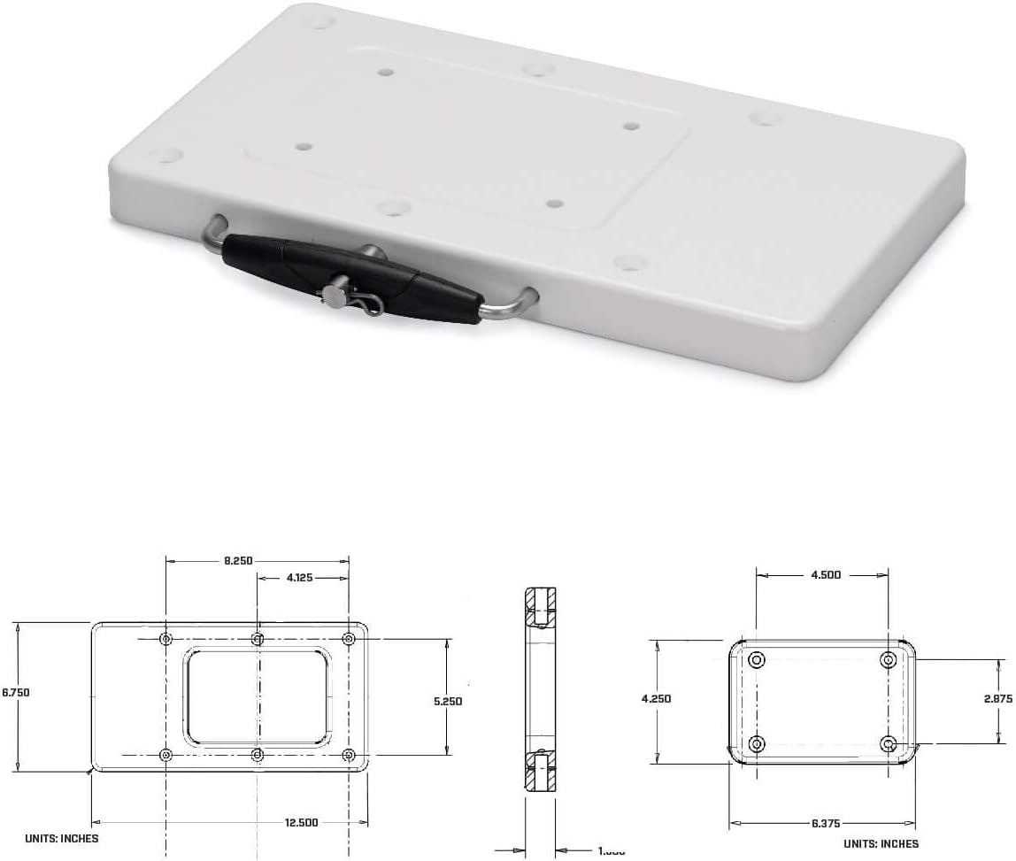 Minn Kota 1854017 RTA 17 Riptide Quick Release Bracket