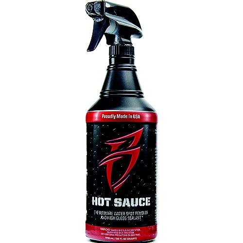 Bling Sauce Hot Sauce Premium Hard Water Spot Remover, Black, 32 oz. HSC00946 | BEST SELLER