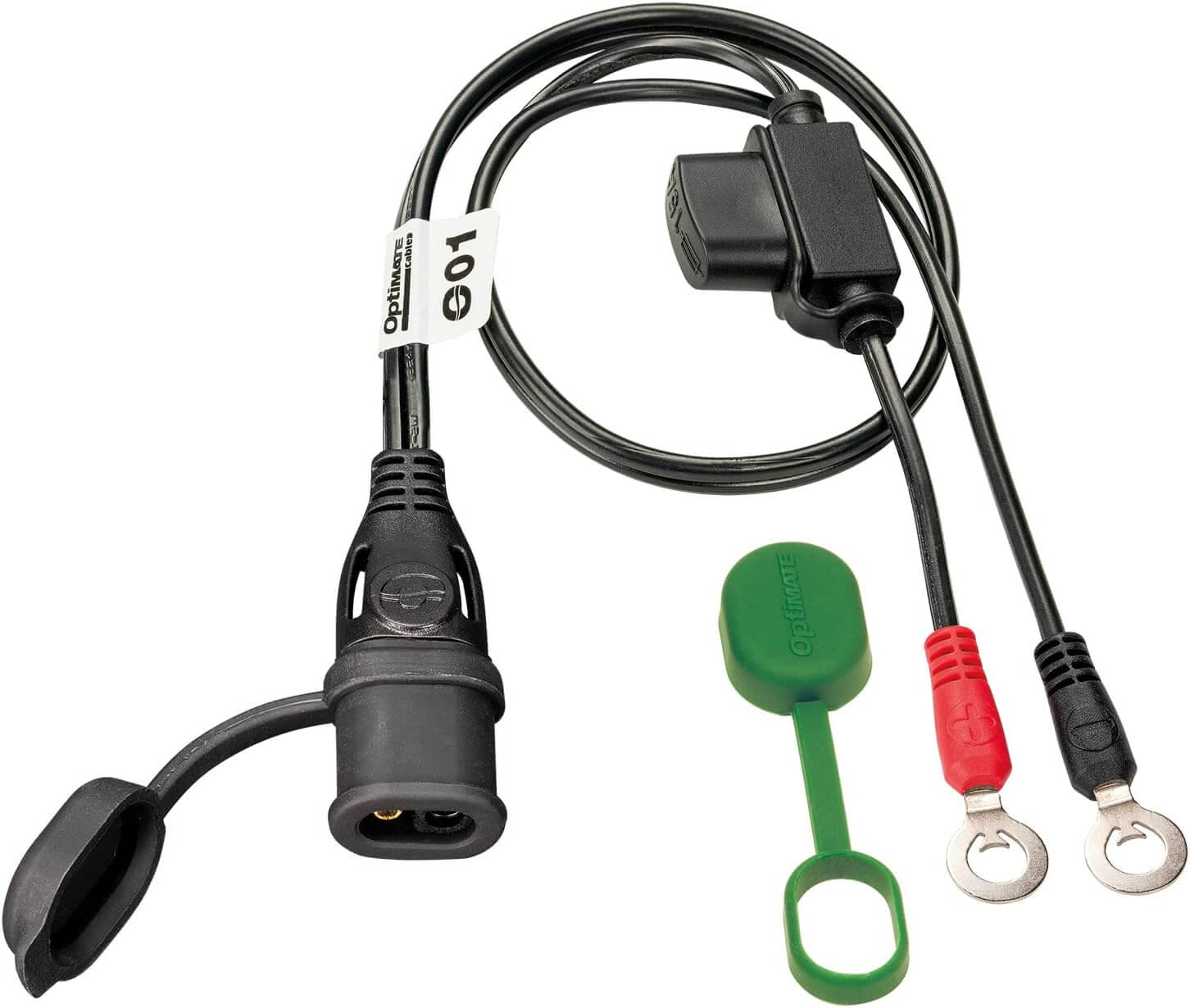 OptiMATE CABLE O-01, Weatherproof battery lead, powersport