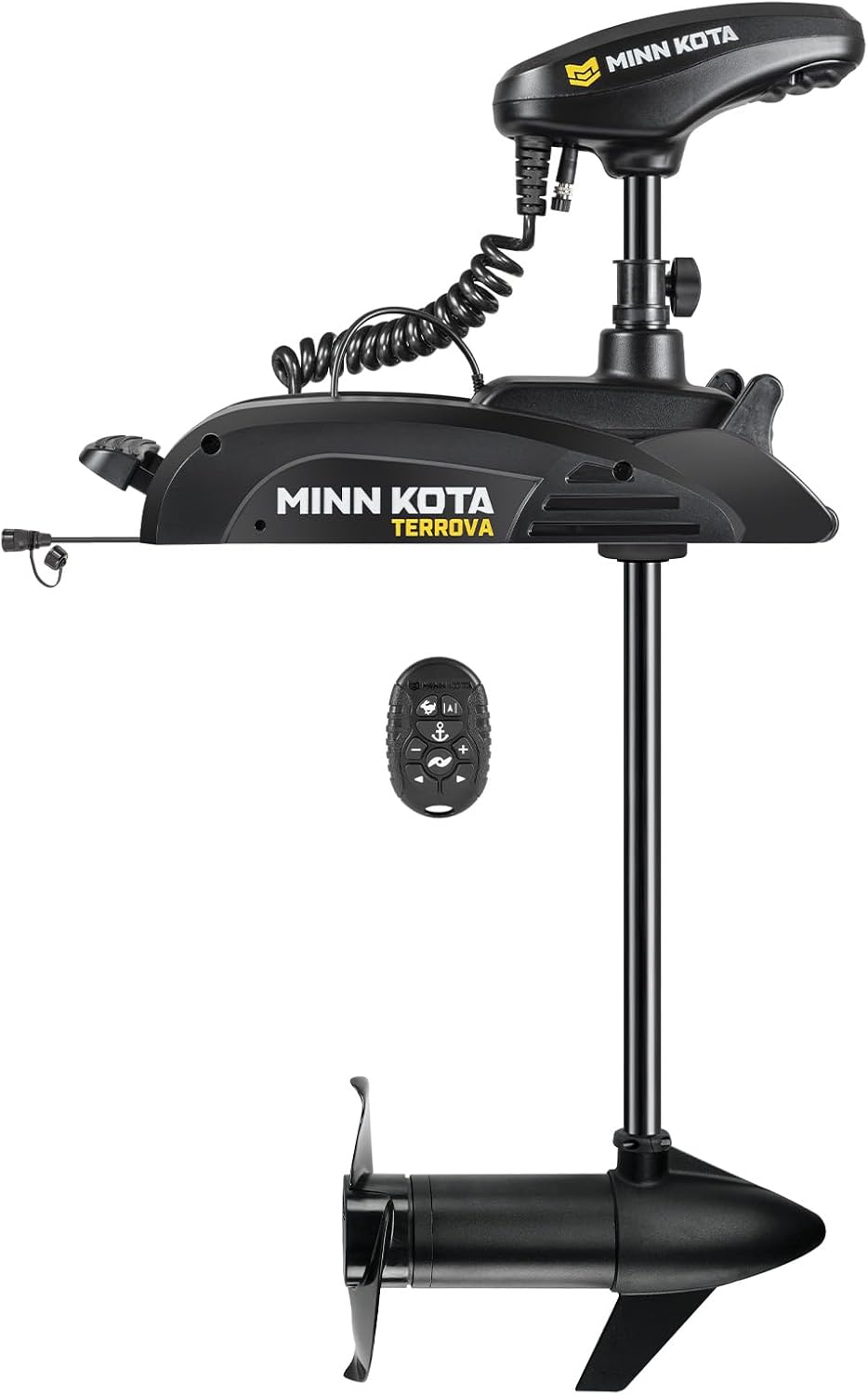 Minn Kota 1358340 Kayak Terrova Bow-Mount Electric Trolling Motor with GPS – 55 Lb. Thrust, 36 in. Shaft, Freshwater