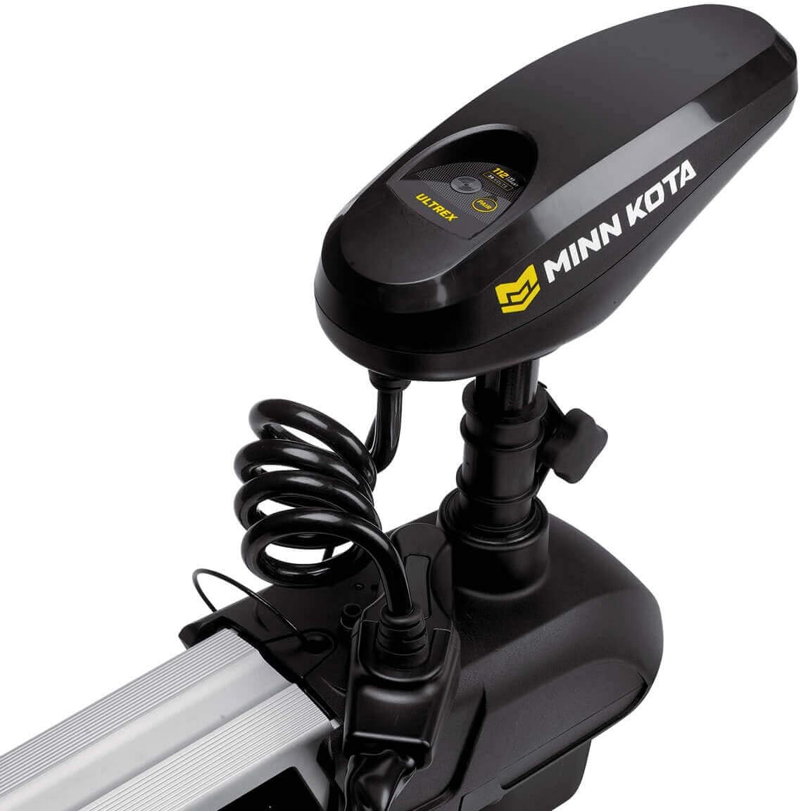 Moteur Minn Kota 1368830 Ultrex Freshwater à montage sur proue avec sonar universel 2 et GPS i-Pilot Link (36 V, 112 lb)