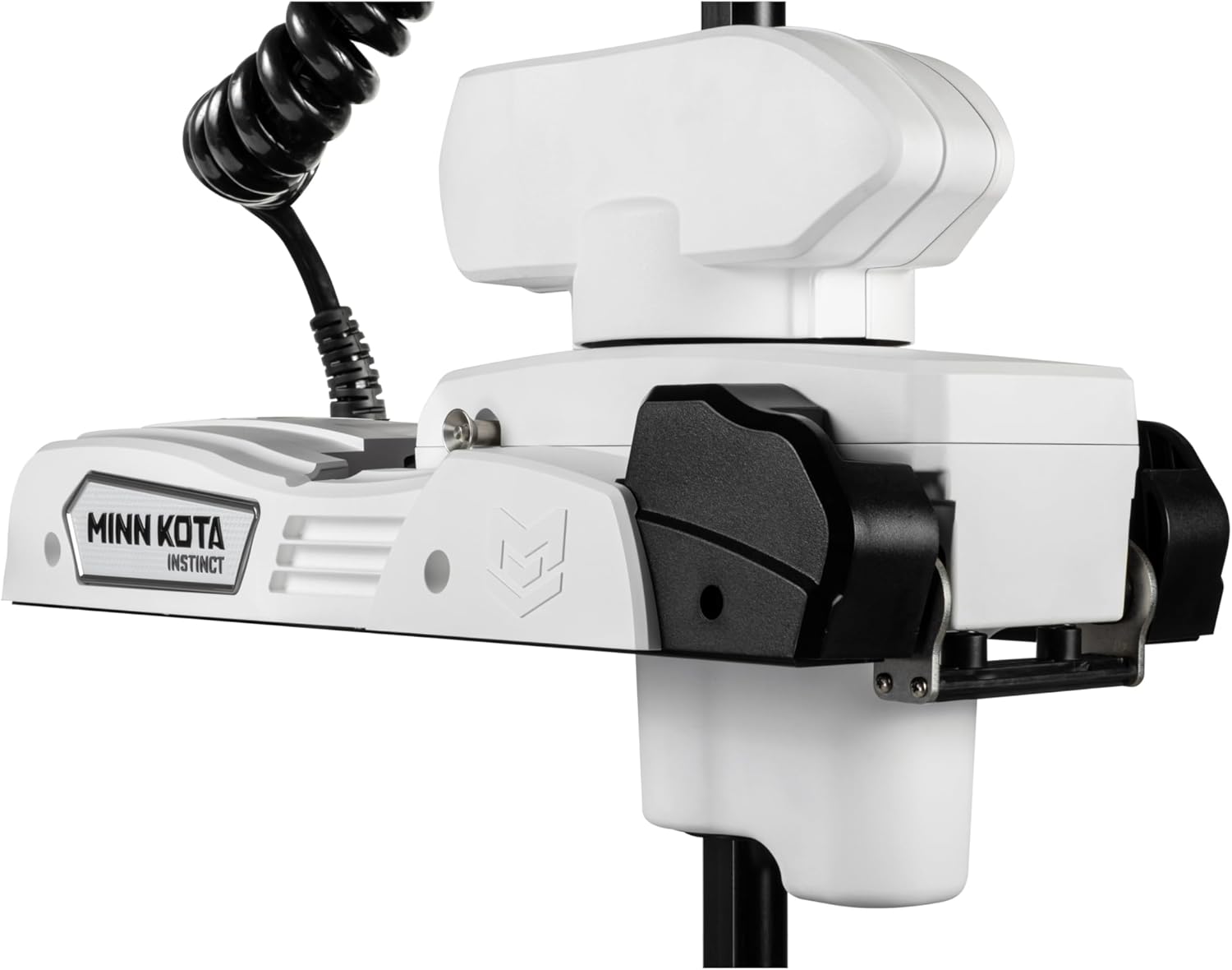 Minn Kota 1358561 Riptide Instinct Quest Series Bow Mount Saltwater Trolling Motor, 90 / 115 lbs. Thrust, 72" Shaft, 24 / 36 Volts, White w/Handheld Remote