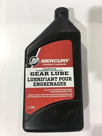 Mercury Marine 80W-90 Premium Gear Lube 1L Single Bottle