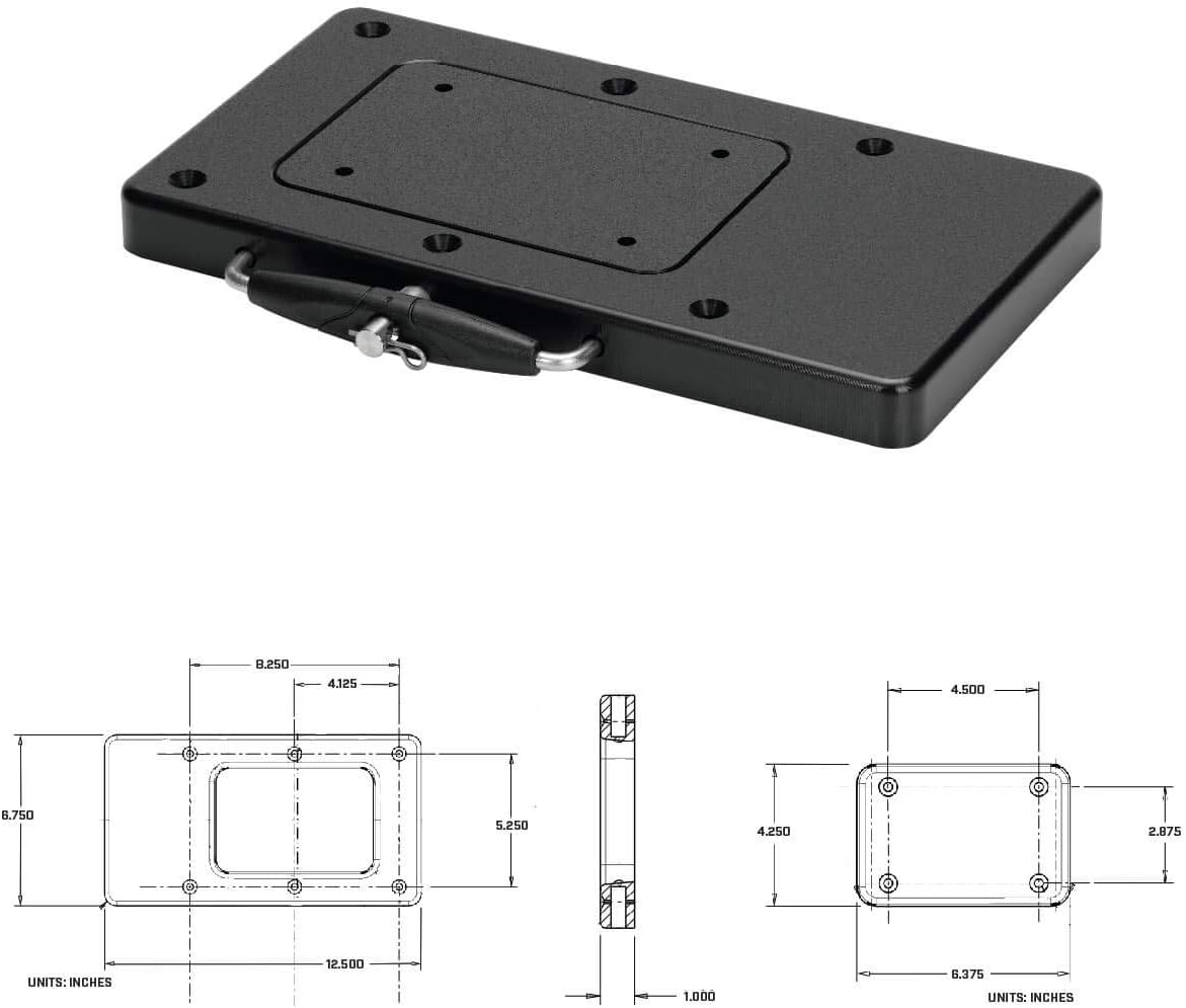 Minn Kota 1854021 MKA-21 Composite Quick Release Bracket (Terrova and PD motors)