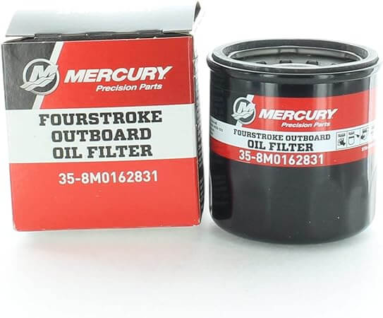 Mercury Marine 15/20 HP 4-Stroke 25W-40 Oil Change Kit