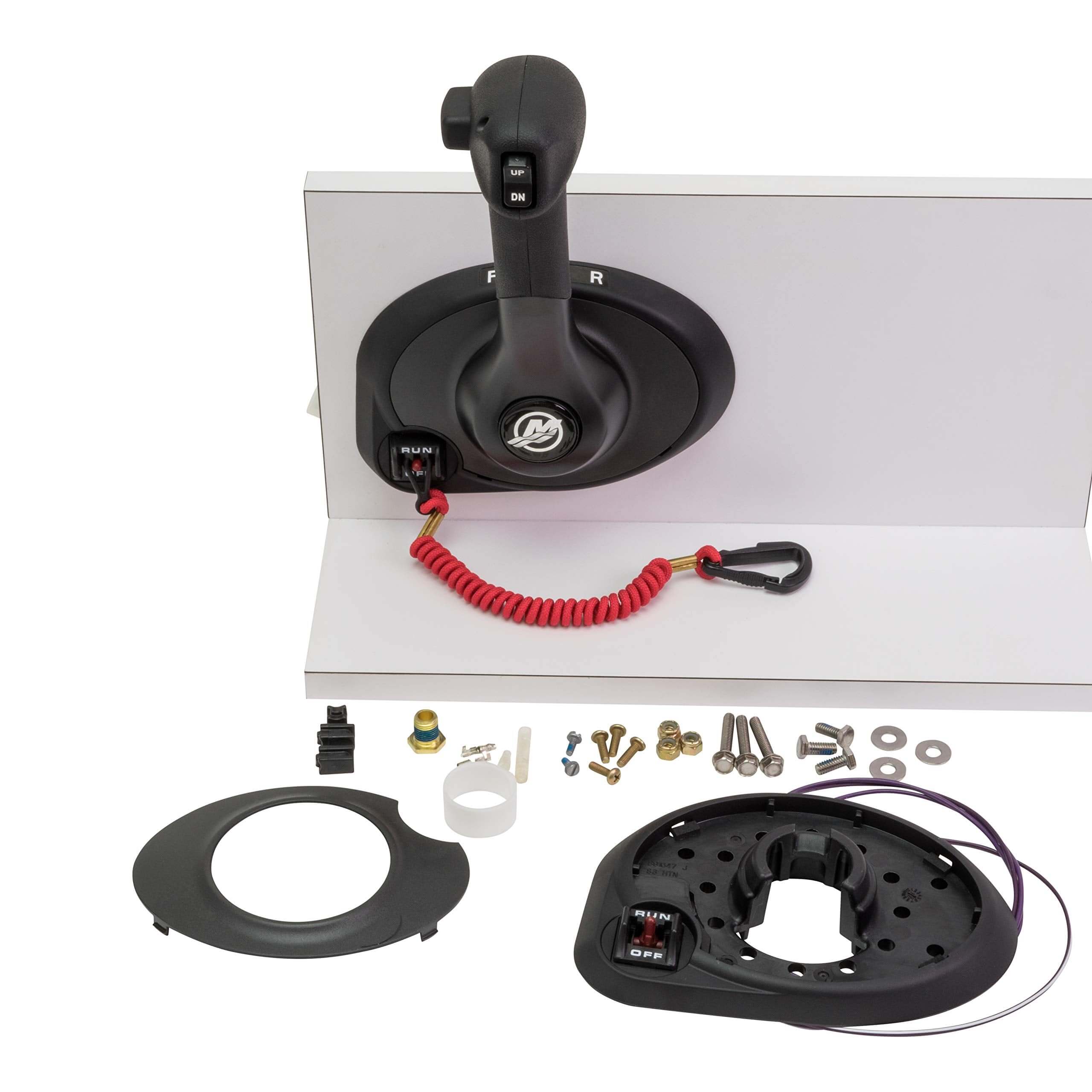 Mercury Marine/Quicksilver Remote Control, Pistol Grip, Trim, Outboard, Black - 8M0011213