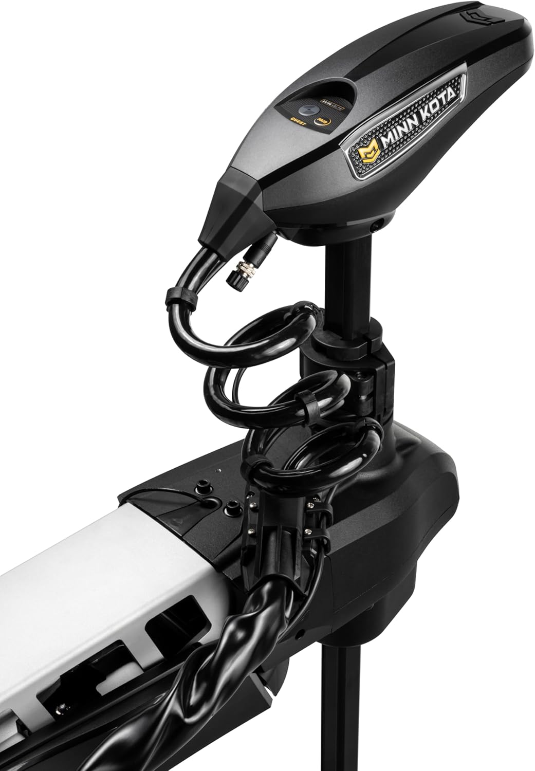 Minn Kota 1368900 Ultrex™ Quest Series Bow Mount Freshwater Trolling Motor, 90 / 115 lbs. Thrust, 45" Shaft, 24 / 36 Volts w/Micro Remote, Foot Pedal & Dual Spectrum CHRP Sonar