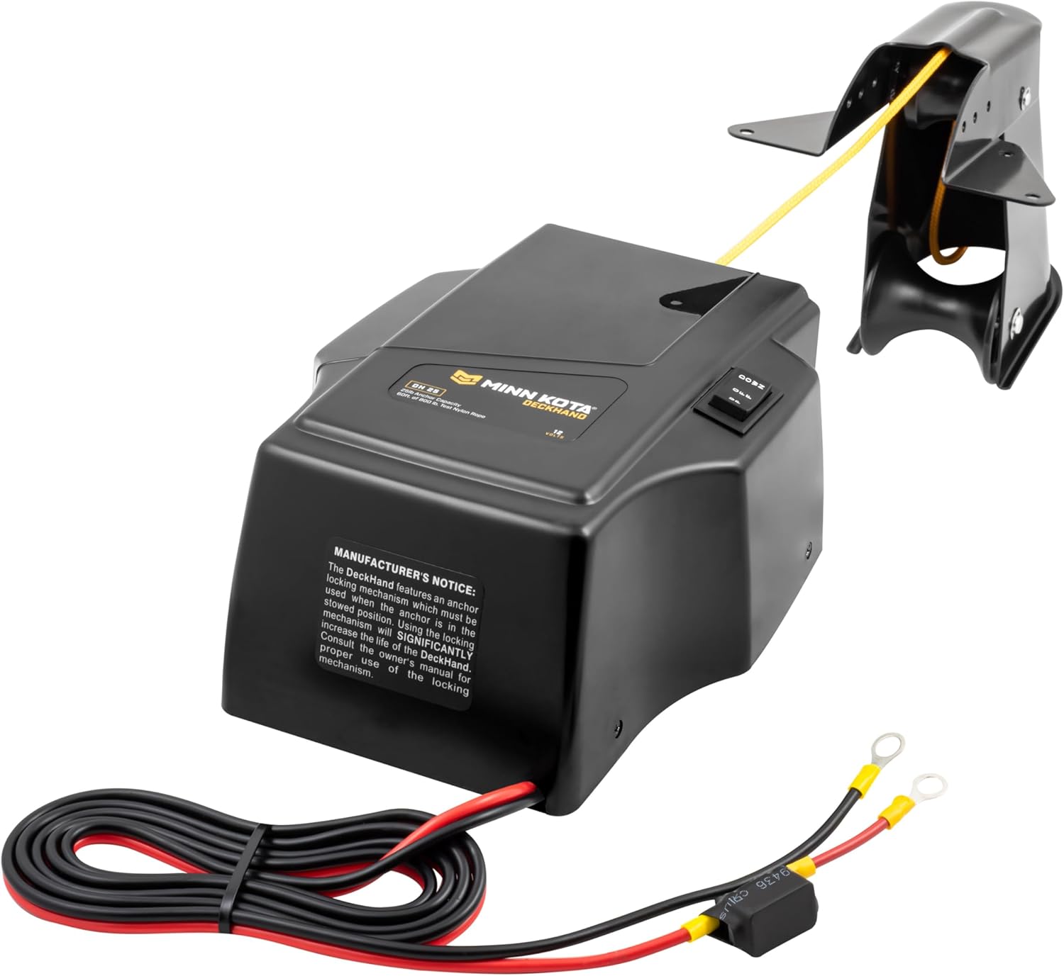 Minn Kota 1810125 Deckhand Electric Anchor Winch, 25 LBS Capacity
