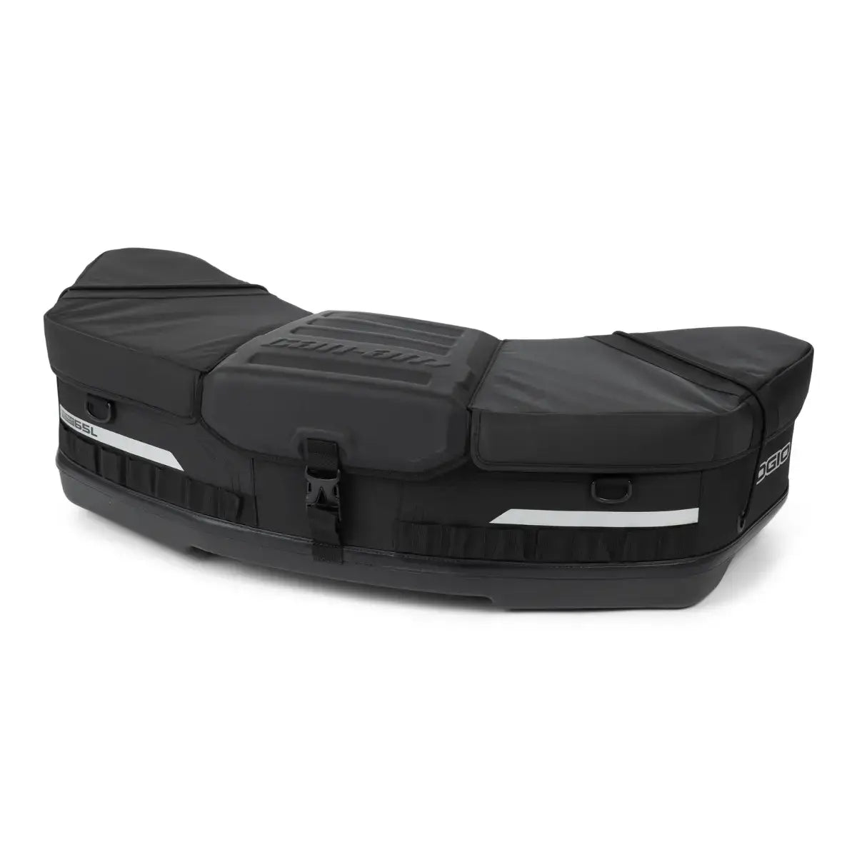 Ogio LinQ premium storage bag on white background rear view