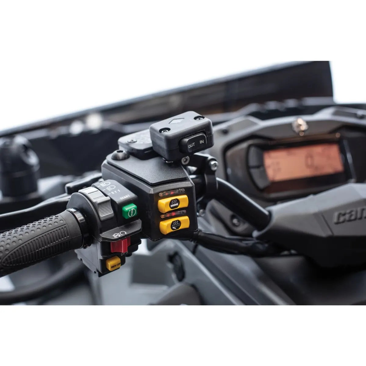 Heated Grips & Thumb Throttle Combo Kit