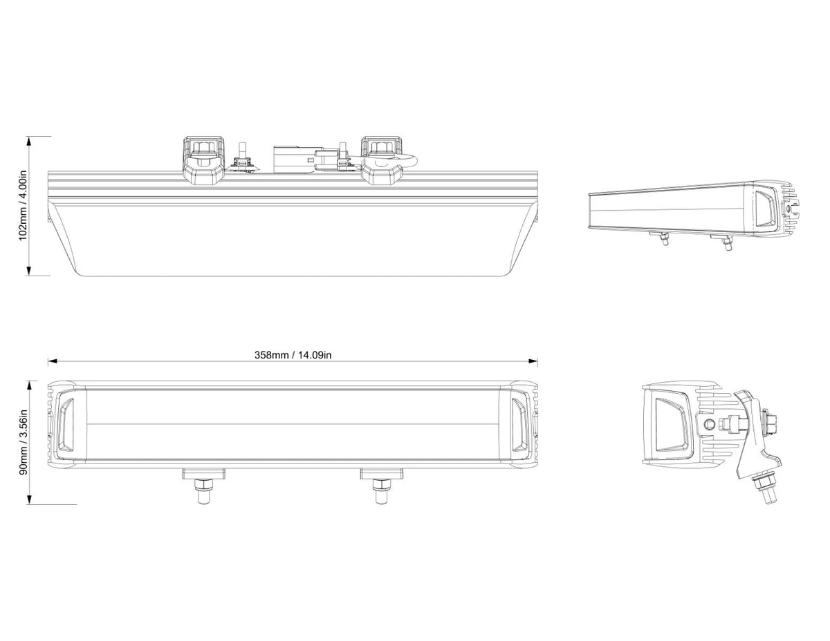 Can-Am SMART 15'' (38 cm) LED Light Bar