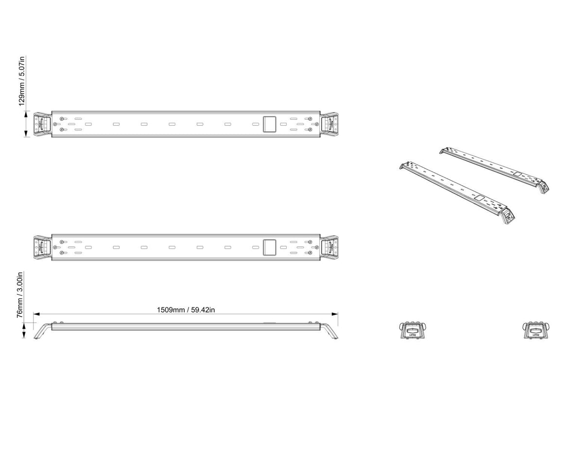 Can-Am Defender Cargo Crossbars