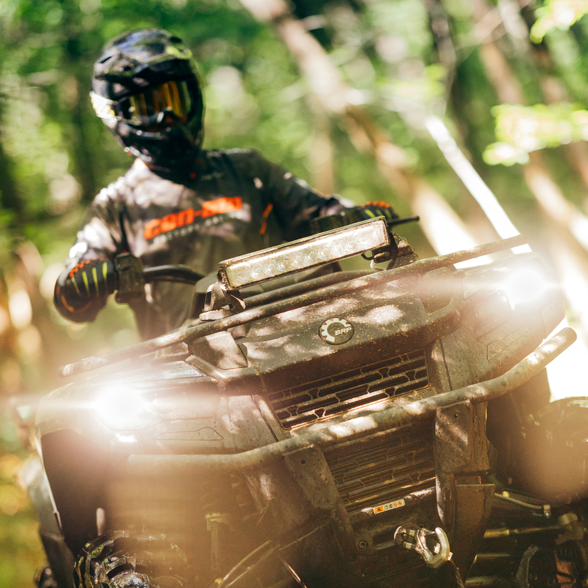 Can-Am LinQ 16'' Brackets for 15'' LED Light bar