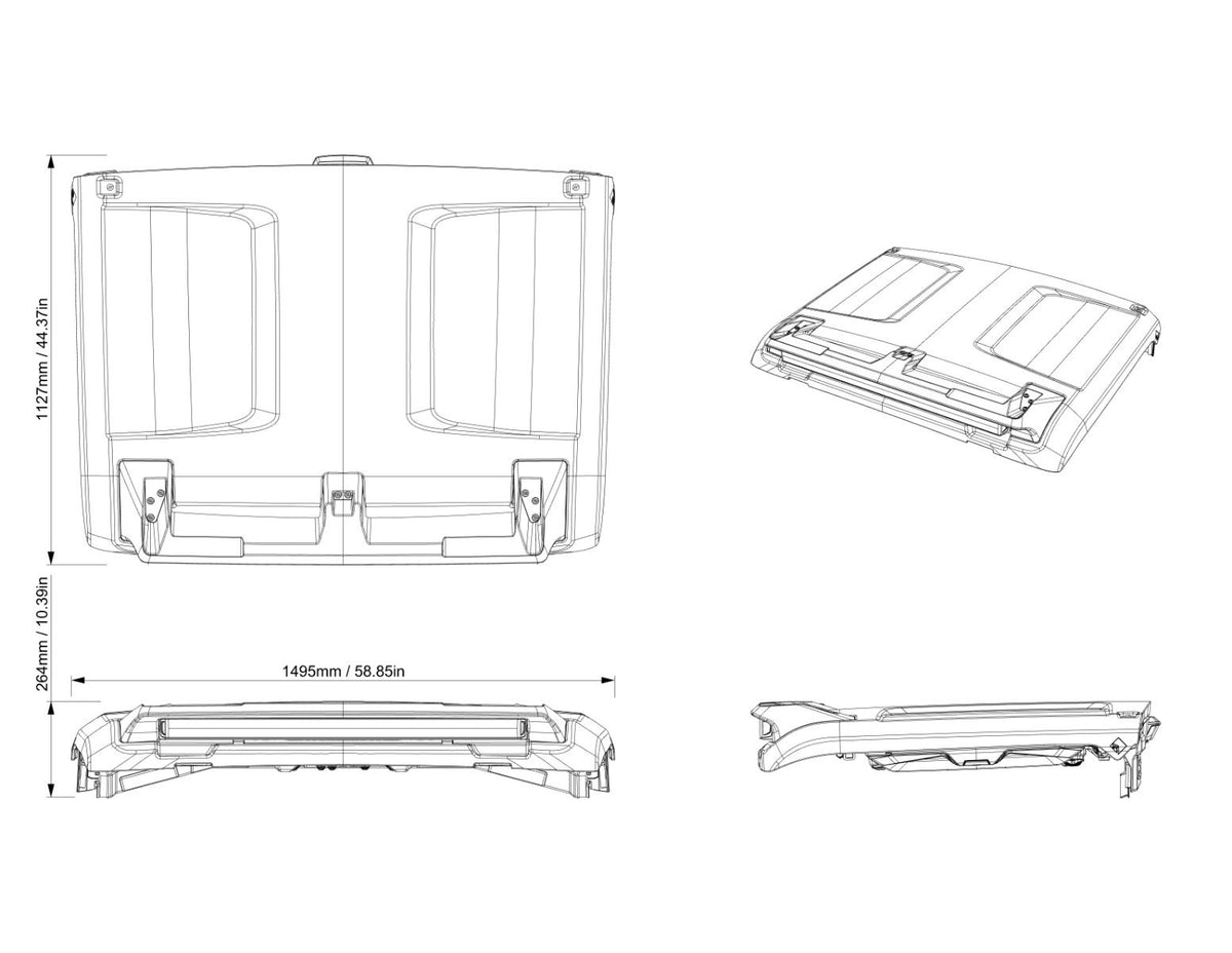 Can-Am Defender Rockford Fosgate Premium Audio Roof (Level 4)