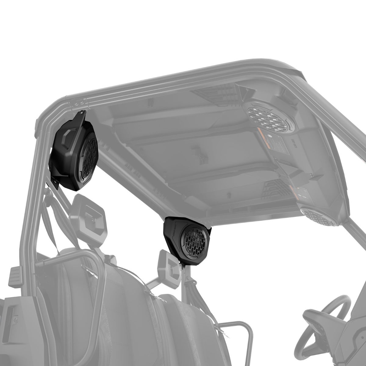 Can-Am Defender Rockford Fosgate Audio Rear Speaker Kit