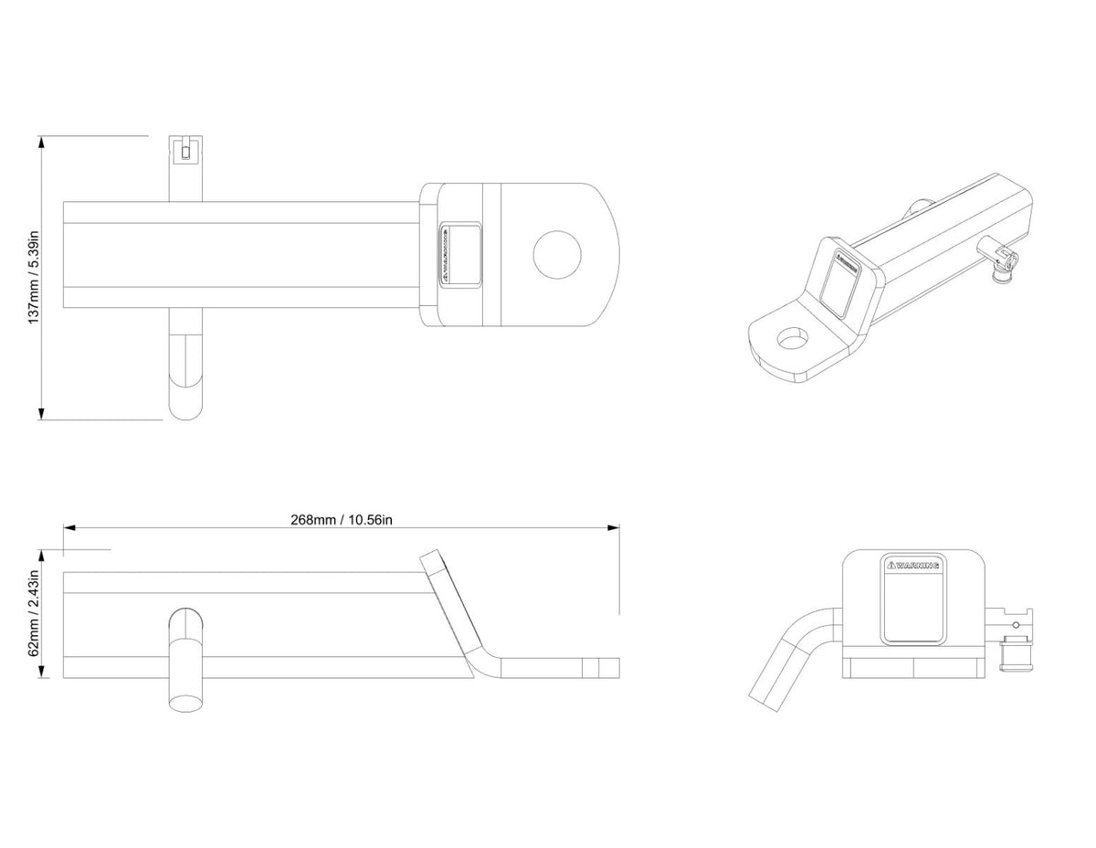 Can-Am Rear Hitch Drawbar Kit