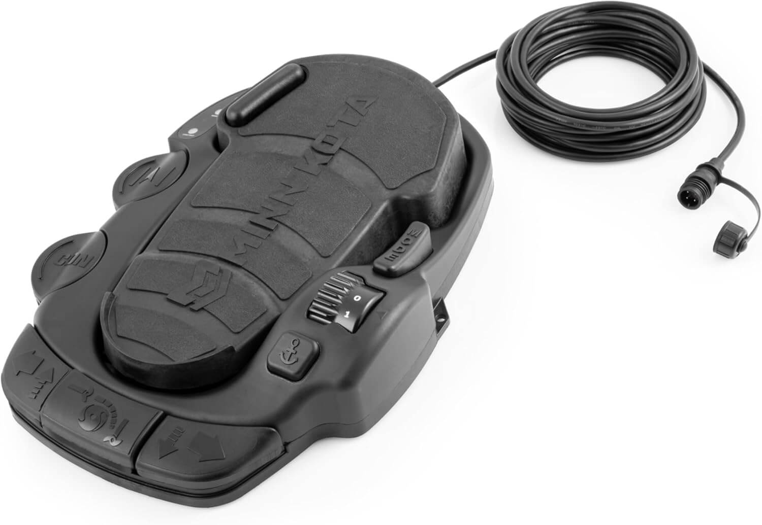 Minn Kota 1866081 Corded Foot Pedal For Ulterra / RT Ulterra with 18' cord and waterproof connector.