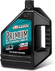 Maxima Premium4 20W-50 Motorcycle Engine Oil - 1 Gallon Jug, 359128