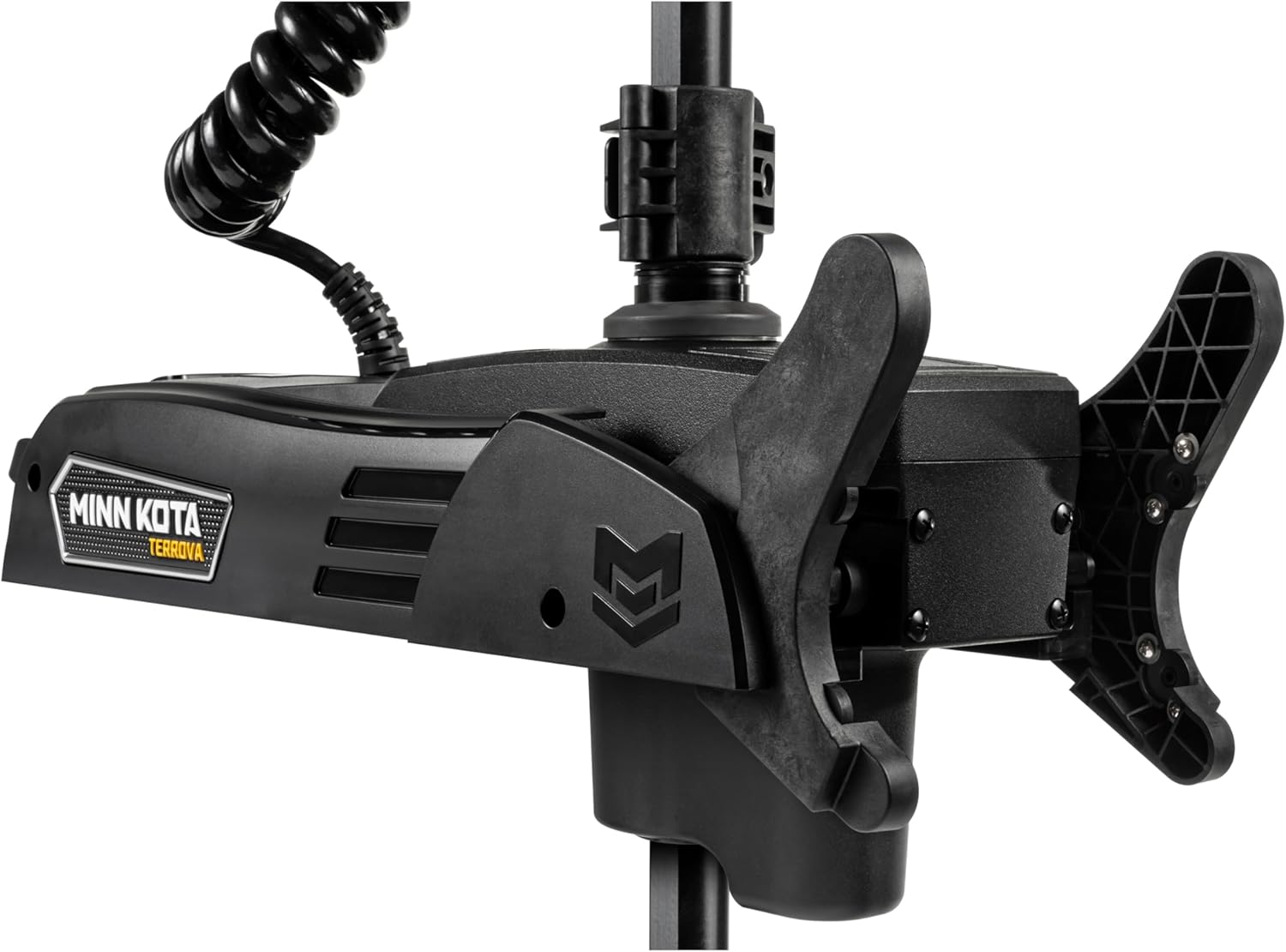 Minn Kota 1358210 Terrova® Quest Series Bow Mount Freshwater Trolling Motor, 90 / 115 lbs. Thrust, 45" Shaft, 24 / 36 Volts w/Handheld Remote, Foot Pedal & MEGA Down Imaging Sonar