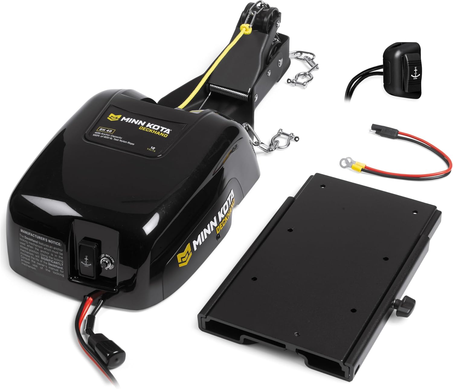 Minn Kota 1810141 Deckhand for Pontoon 40 LBS Capacity