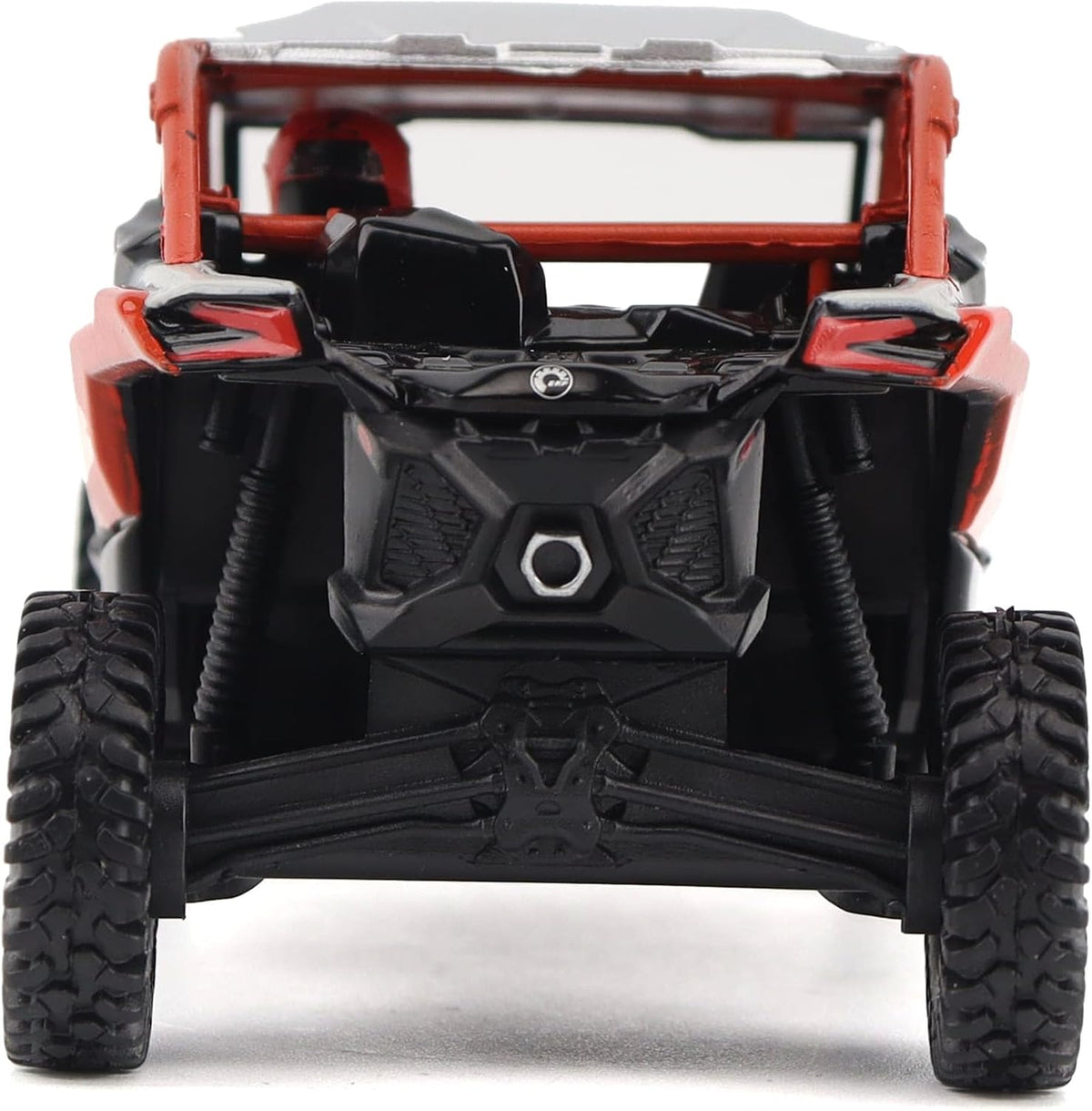 Diecast Masters Can-Am Maverick X3 X RC Turbo RR 1:32 diecast model, Chalk Gray & Magma Red #60002 – view 6