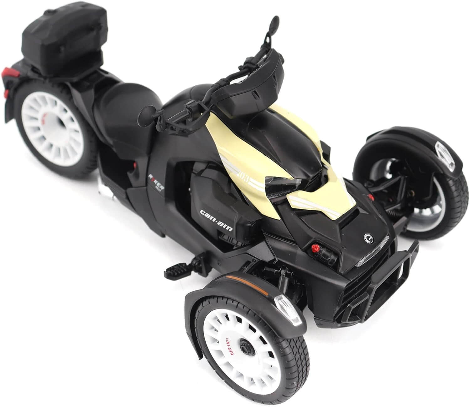 BRP Bombardier Models 1:12 Scale Diecast Replica Can-Am Ryker Rally, Sand, 68001