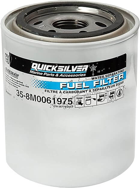 Mercury Marine Quicksilver 25 Micron Fuel Filter/Water Separator