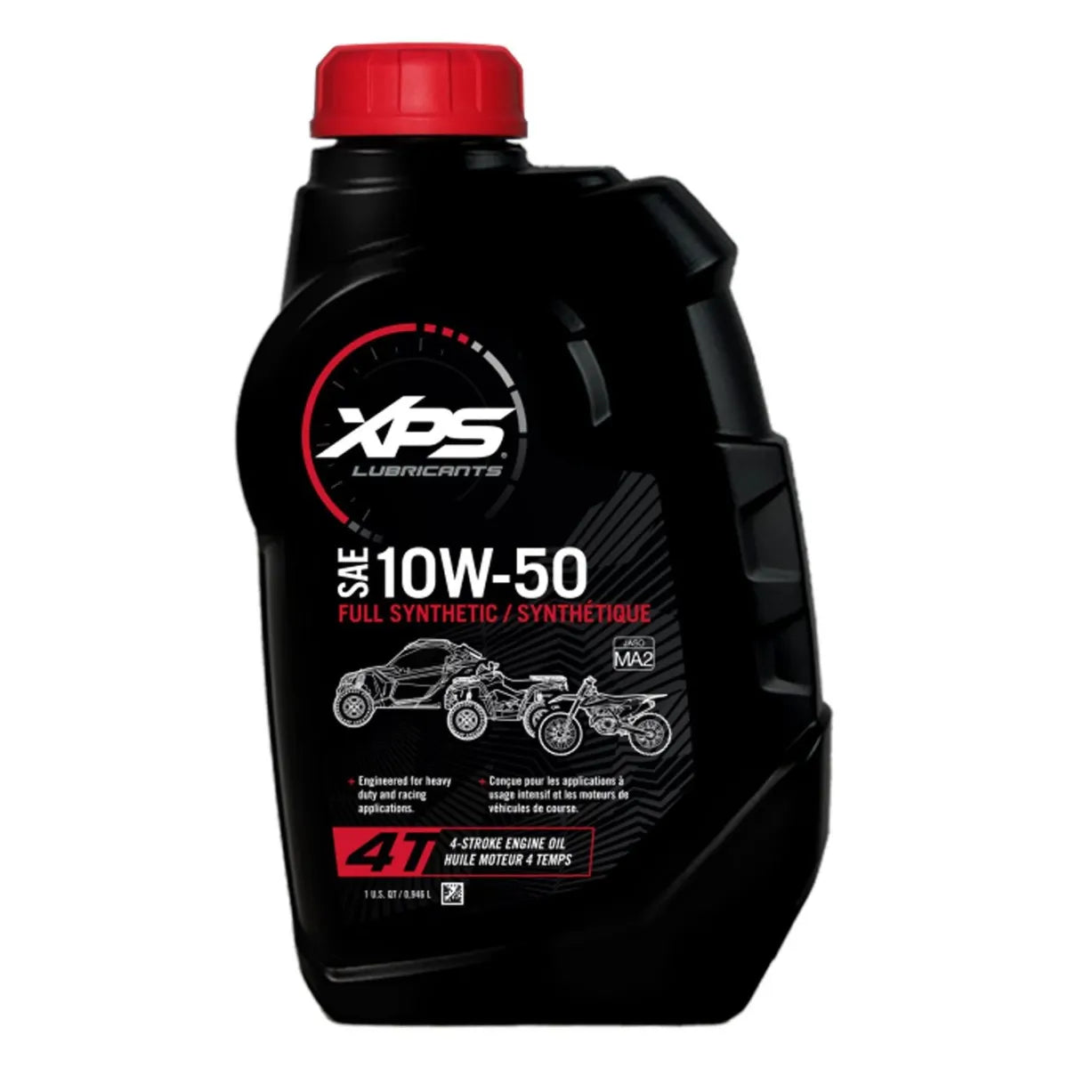 XPS ATV and SXS 4T 10W-50 Full Synthetic Oil - Heavy-Duty Powersports Engine Protection 9779234 / 9779235